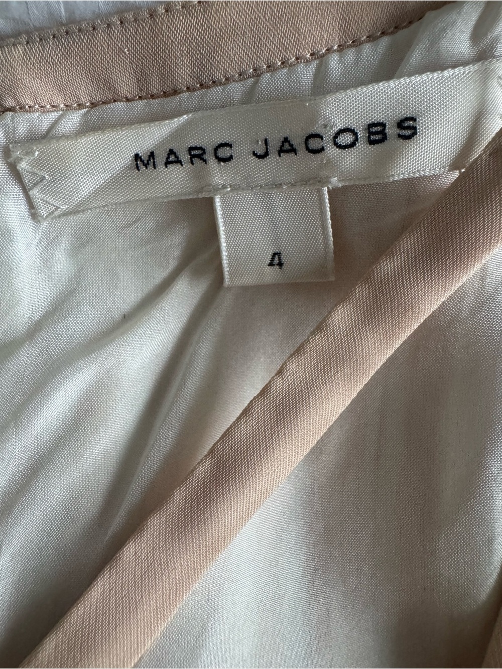 Marc Jacobs Designer Pleated Sleeveless Dress - Size 4 - Picture 4 of 5